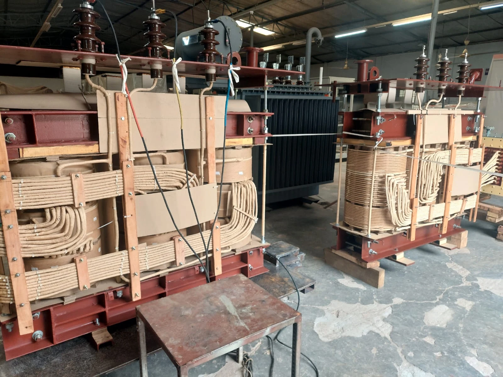 Transformer manufacturing at the MEEP workshop