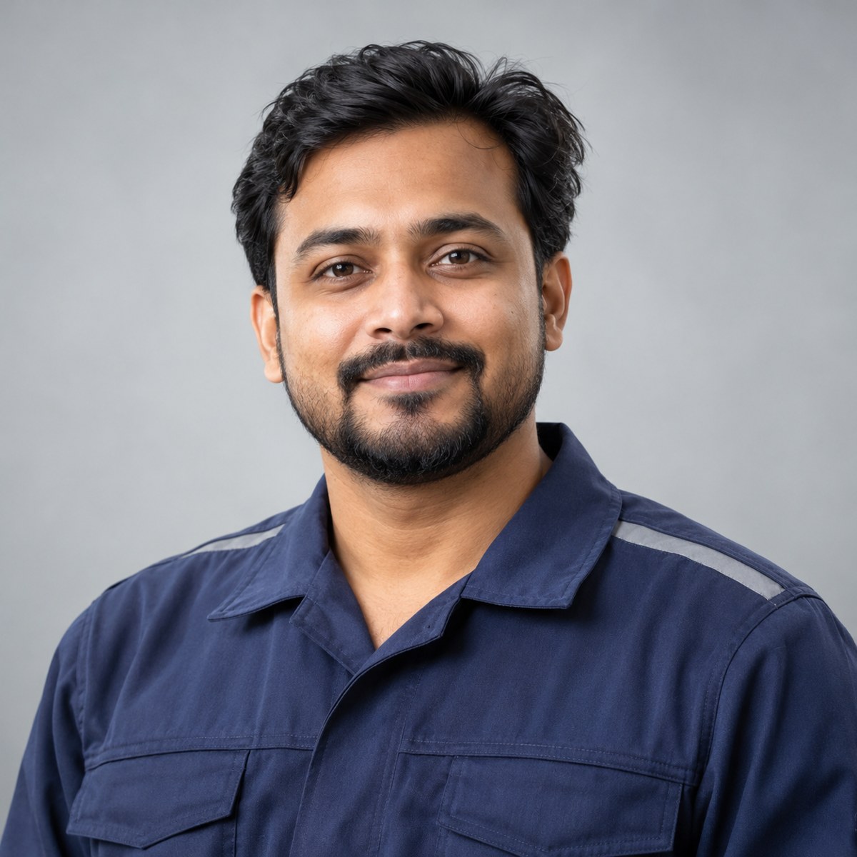 Illustrative portrait — demo team member